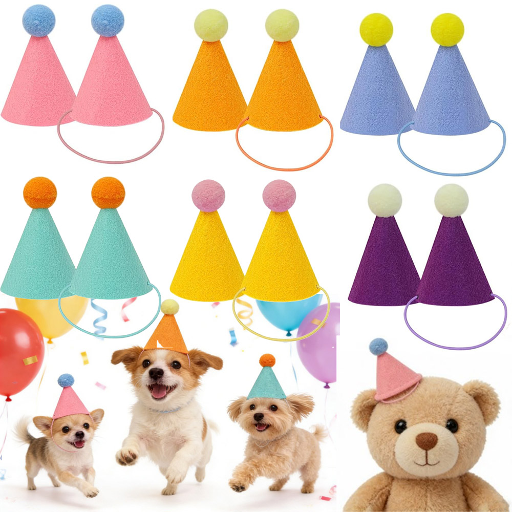 3/6 szt. Kolorowe mini kapelus – Party Hat Cone recenzja i cena