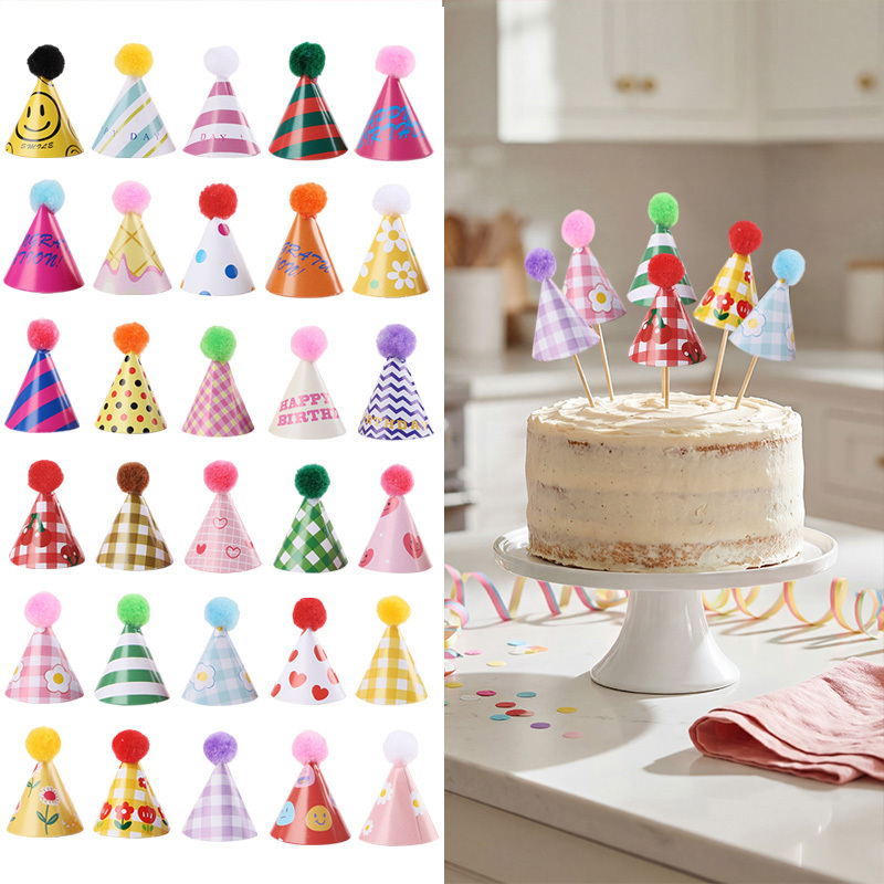 15/30 szt. Mini Kapelusze na P – Party Hat Cone recenzja i cena