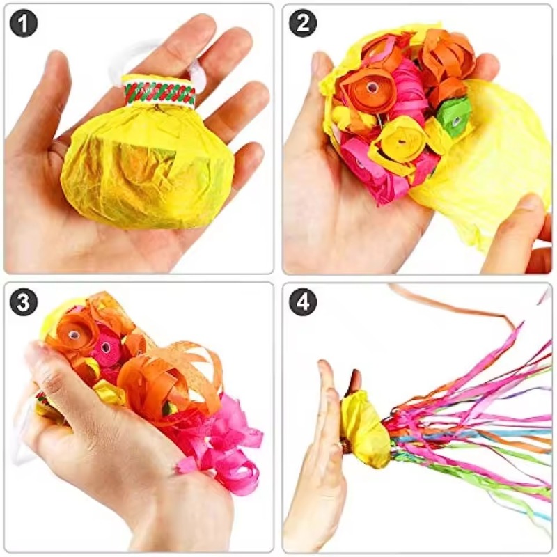 Kolorowe konfetti w tubach do  – Confetti Cannon Tube recenzja i cena