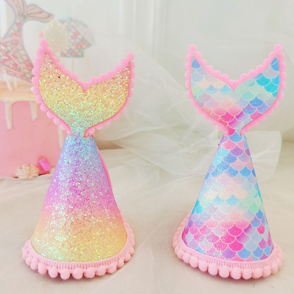 1 szt. cekinowy kapelusz syren – Party Hat Cone recenzja i cena
