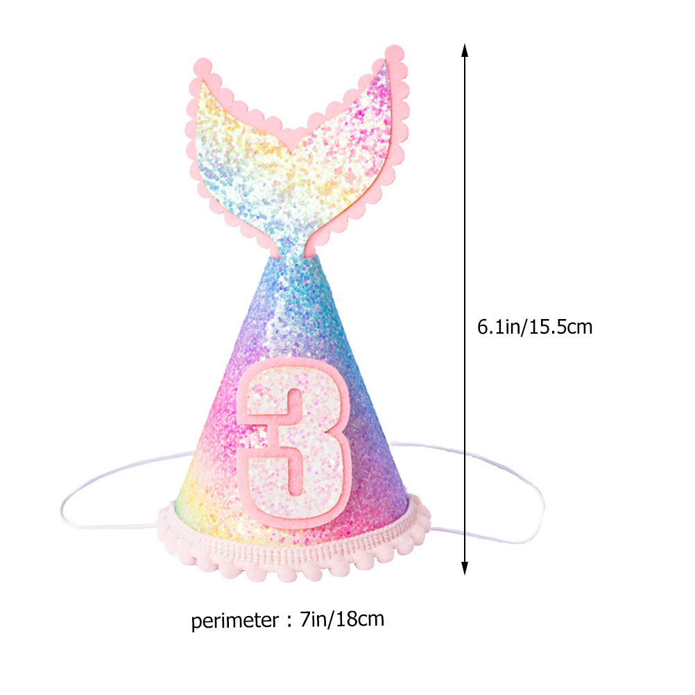 1 szt. cekinowy kapelusz syren – Party Hat Cone recenzja i cena